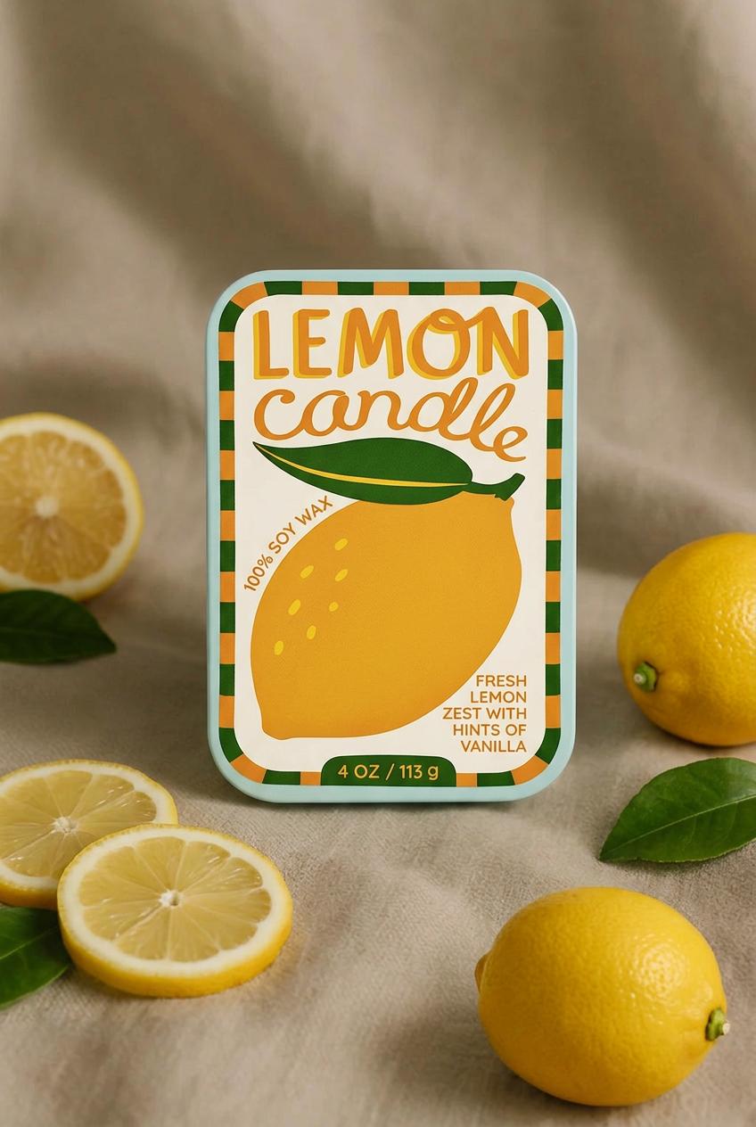 Lemon Candle